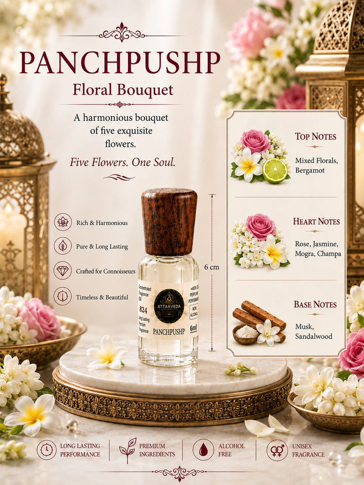 Panchpushp Floral Bouquet Perfume