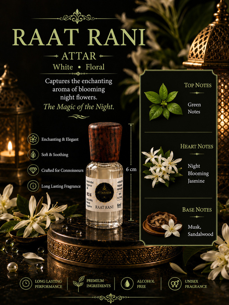 Raat Rani White Floral Perfume