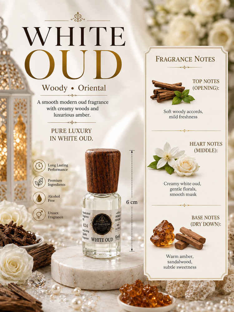 White Oud Woody Oriental Perfume
