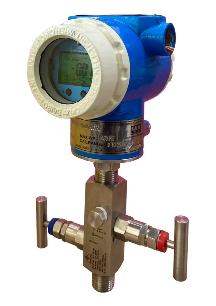 Pressure Transmitter - Stainless Steel, Lcd Display, 0.25% Accuracy, 4-20ma Output, 24vdc Power Supply | Durable, Simple Installation, Multi-function Measurement