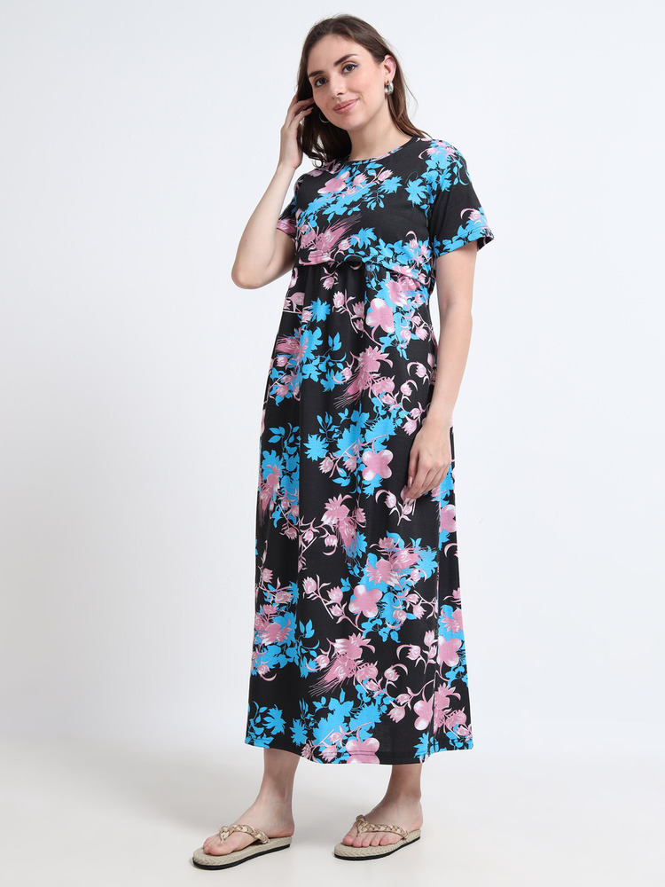 Blilly Printed Midi Dress