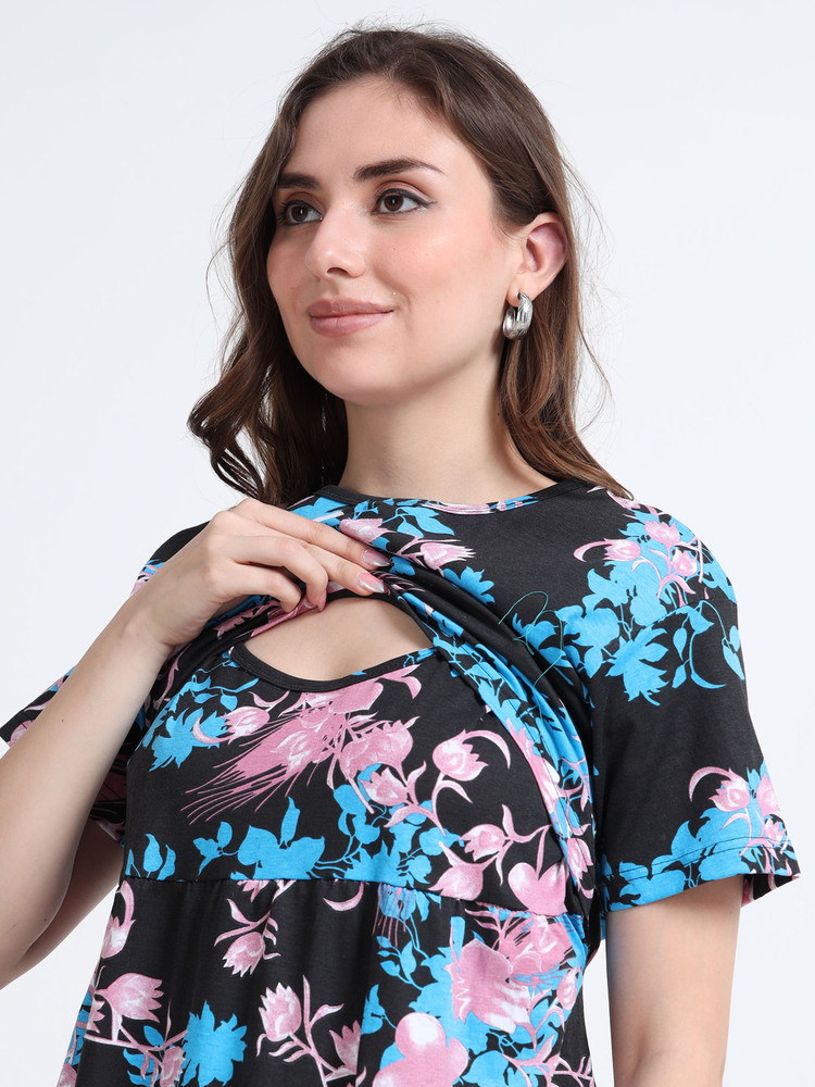 Blilly Printed Midi Dress