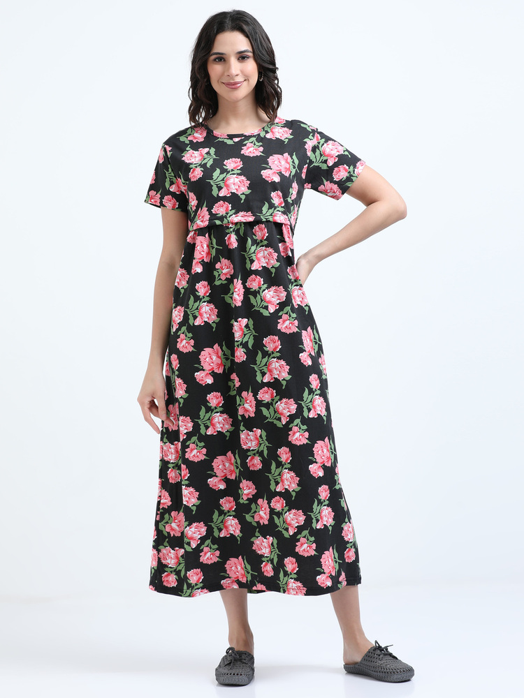 Brose Printed Midi Dress
