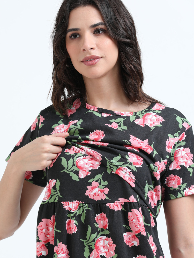 Brose Printed Midi Dress