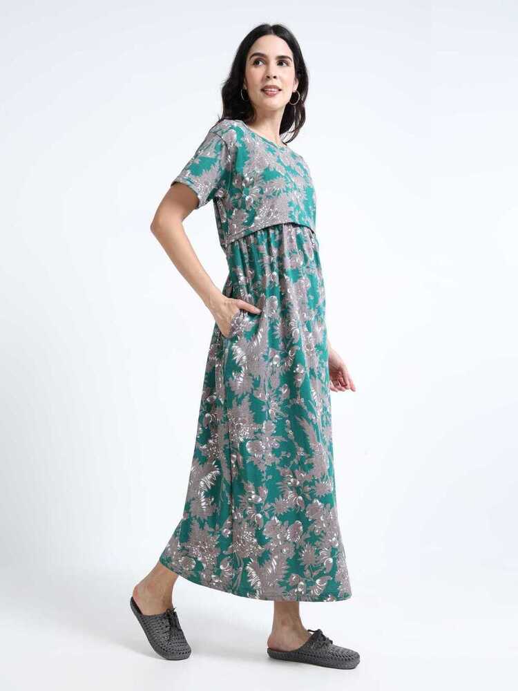 BG Printed Midi Dress