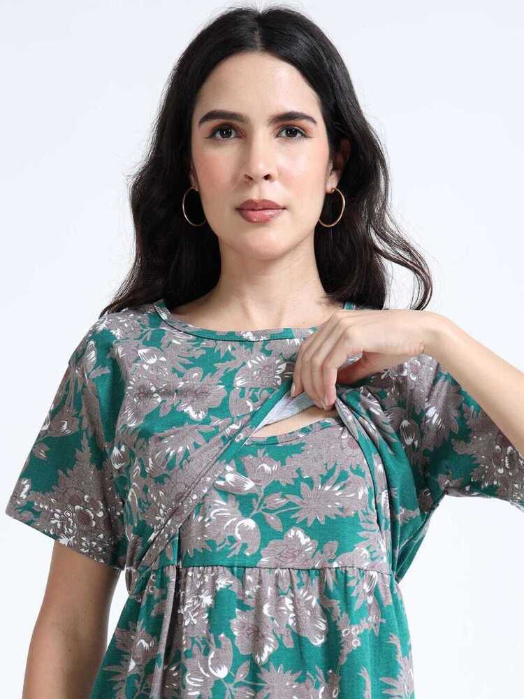 BG Printed Midi Dress