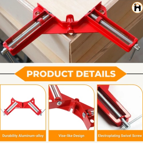 90 Degree Corner Clamp Set of 4
