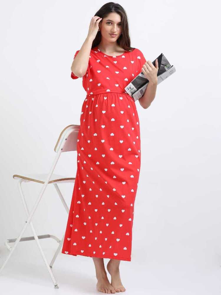 HR Printed Midi Dress