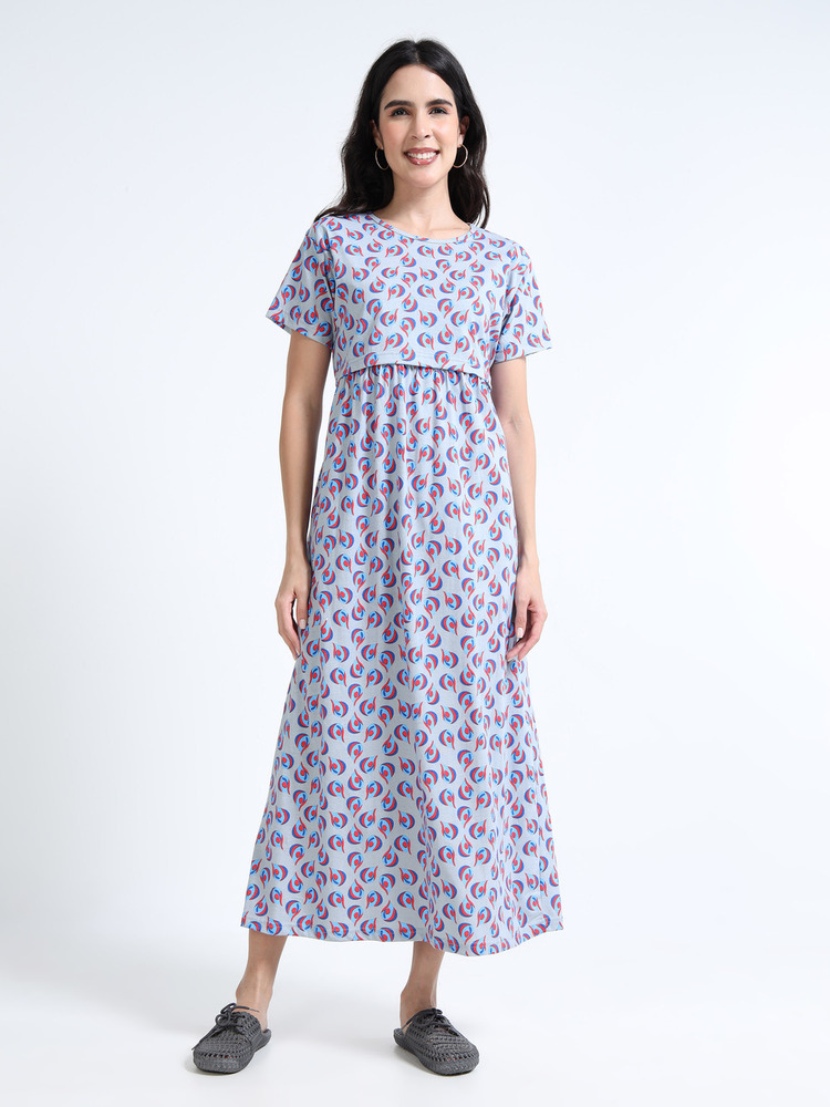 GP Printed Midi Dress