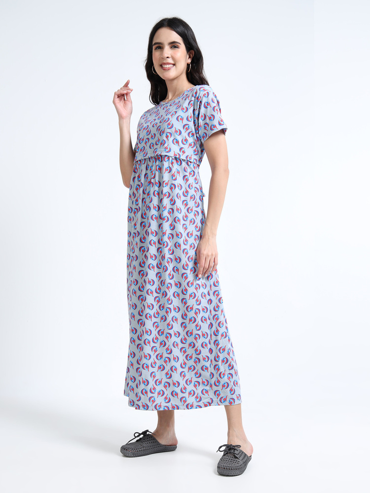GP Printed Midi Dress