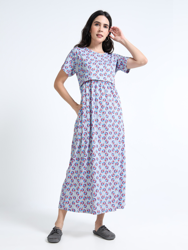 GP Printed Midi Dress