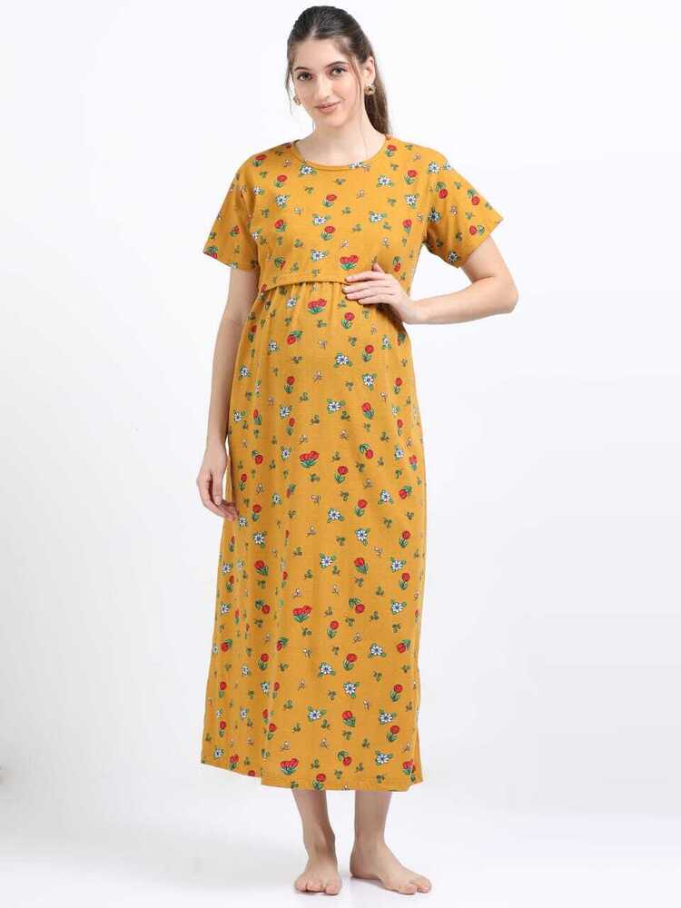 FB Printed Midi Dress