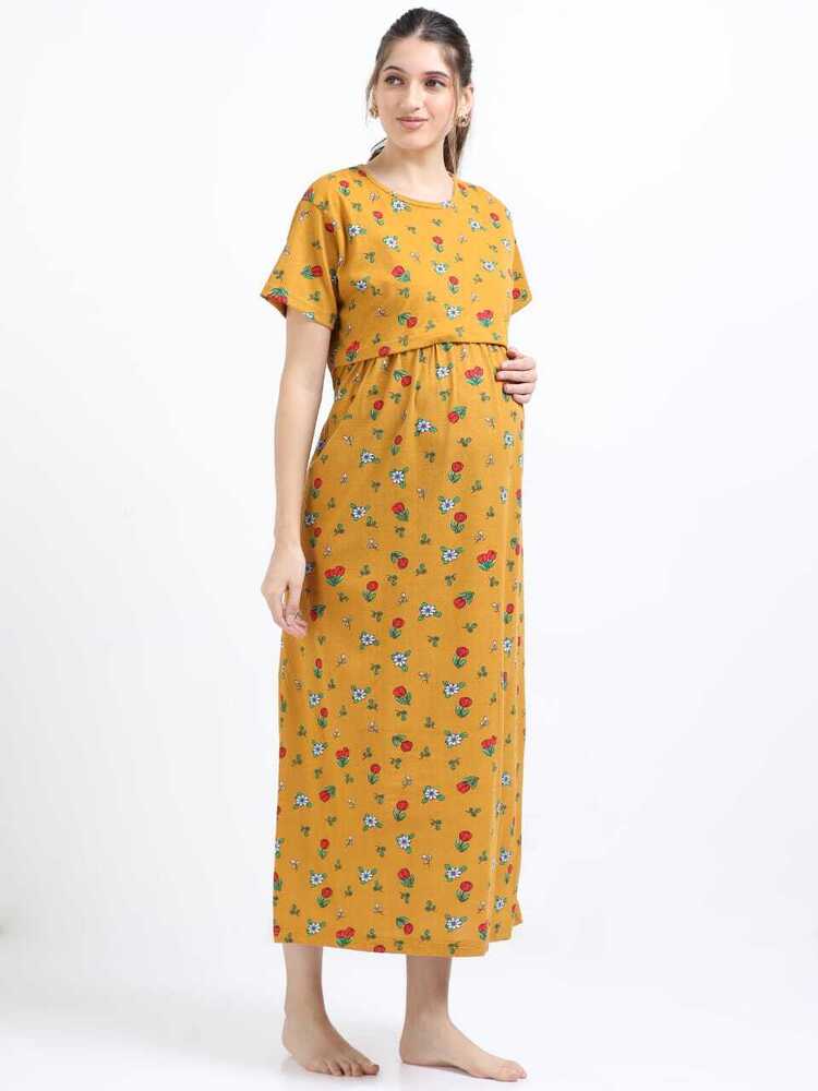 FB Printed Midi Dress