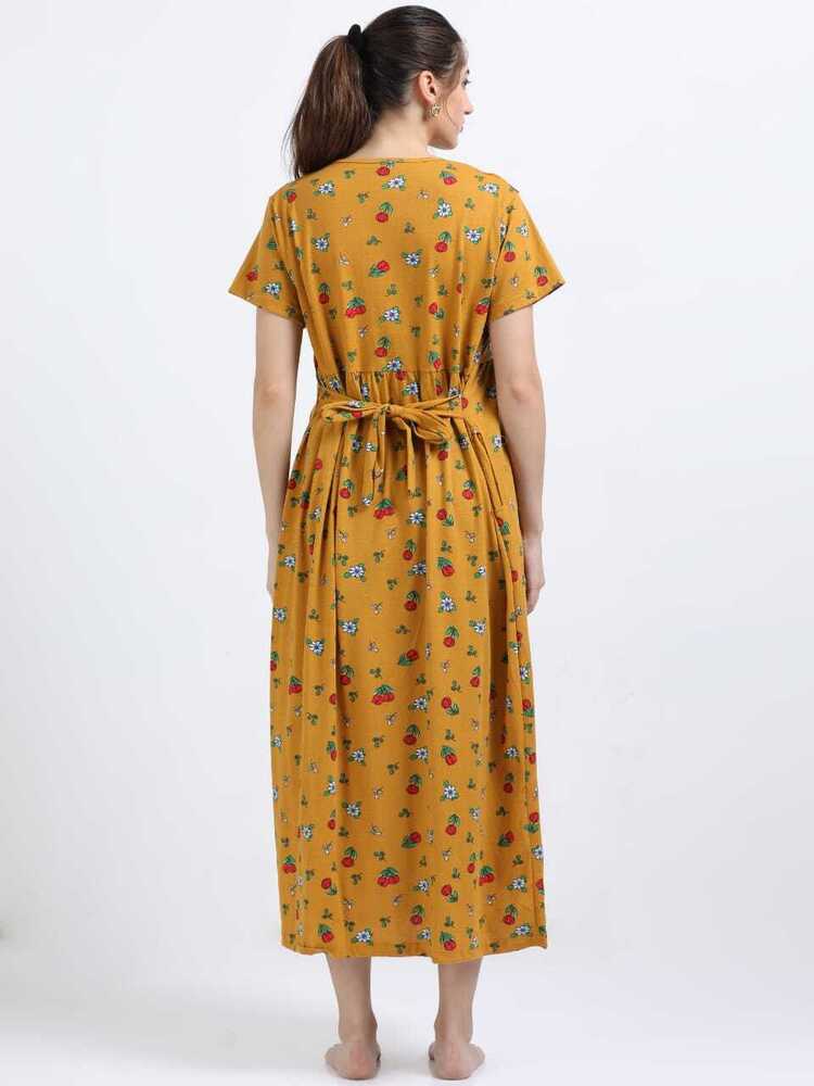 FB Printed Midi Dress