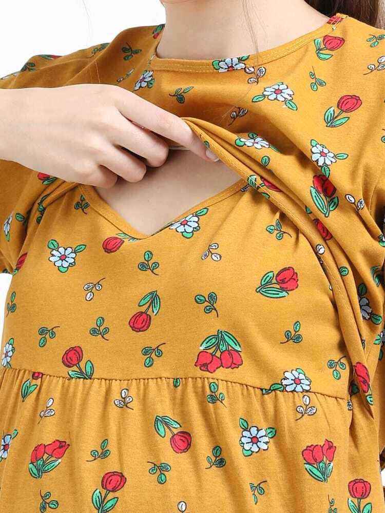 FB Printed Midi Dress