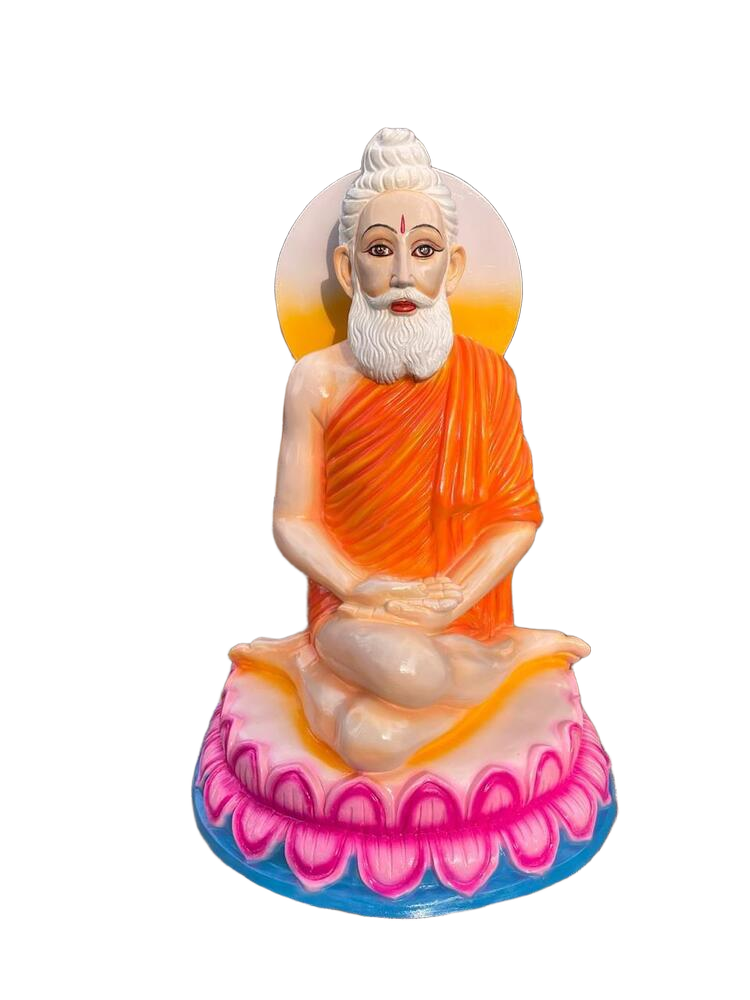 3 Ft Marble Loknath Baba Statue