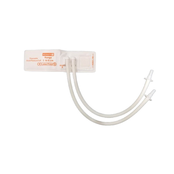 Size 1 Double Tube Disposable NIBP Cuff