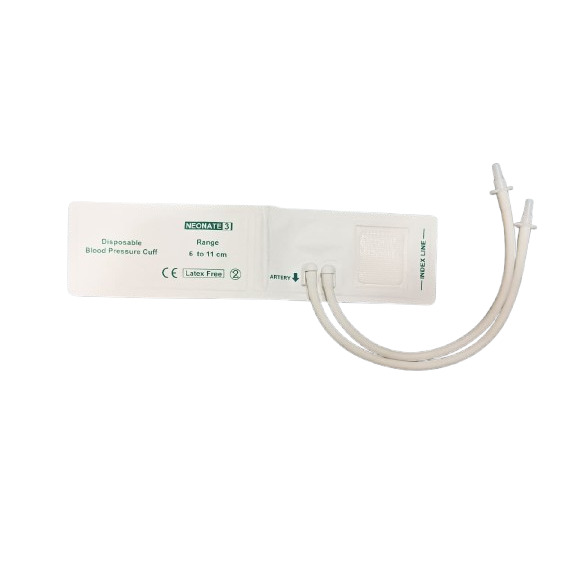 Size 3 Double Tube Disposable NIBP Cuff