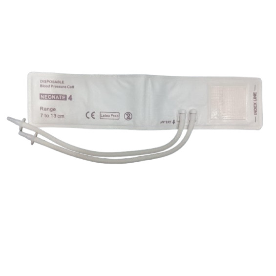 Size 4 Double Tube Disposable NIBP Cuff