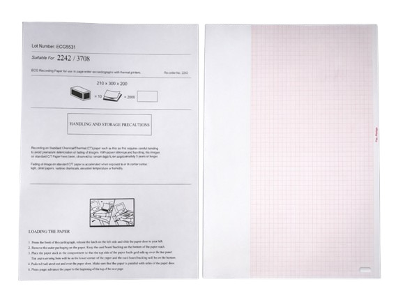 A4 ECG Paper for Philips
