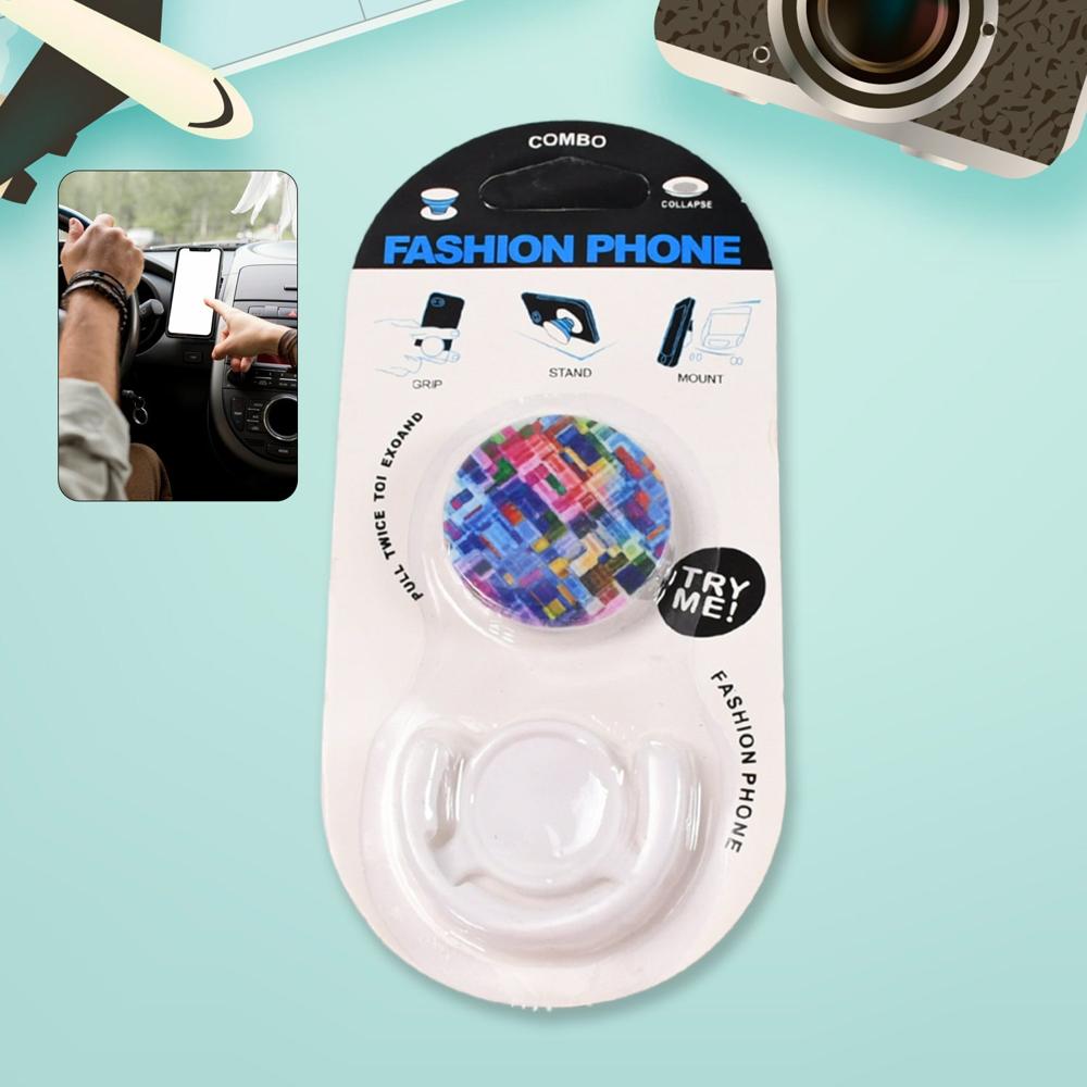 Fashion design mobile phone holder smart phone bracket, Phone Stand & car mount flowers pasley
