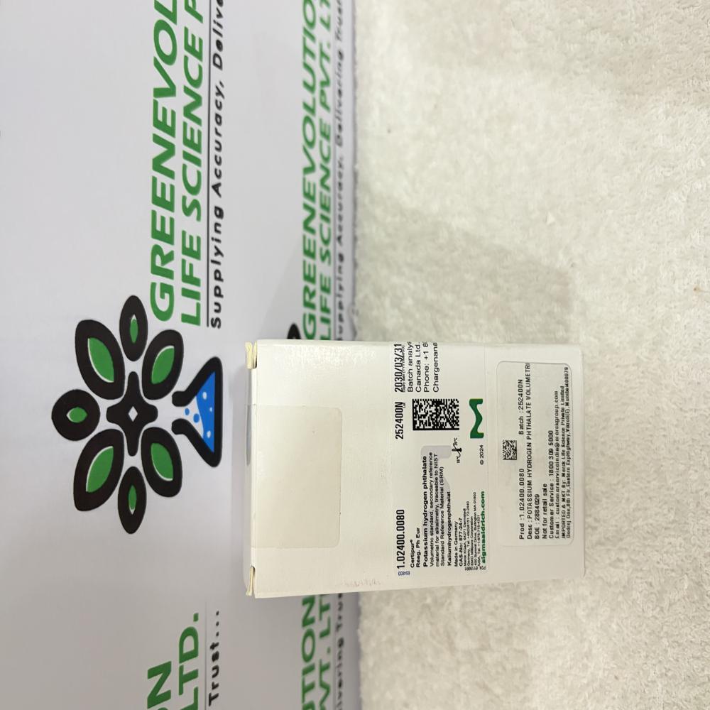 POTASSIUM HYDROGEN PHTHALATE VOLUMETRIC MERCK , 80g