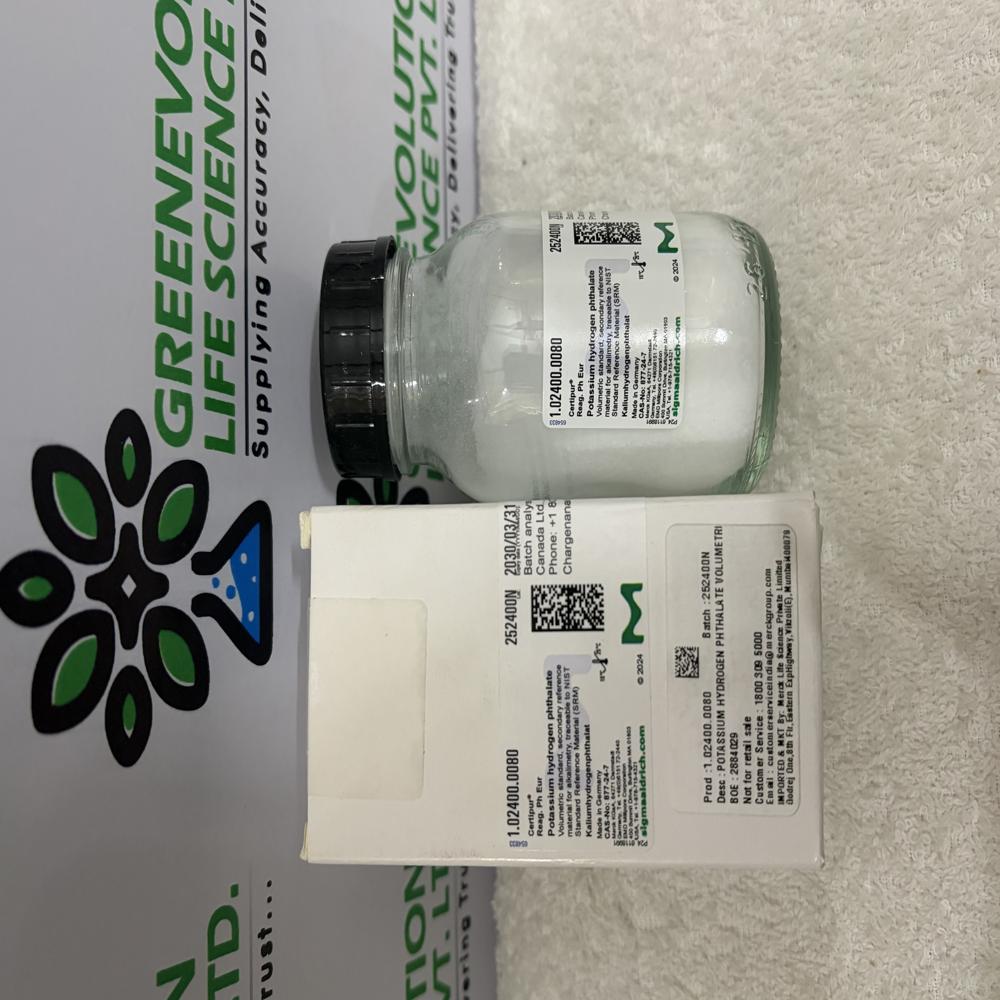 POTASSIUM HYDROGEN PHTHALATE VOLUMETRIC MERCK , 80g