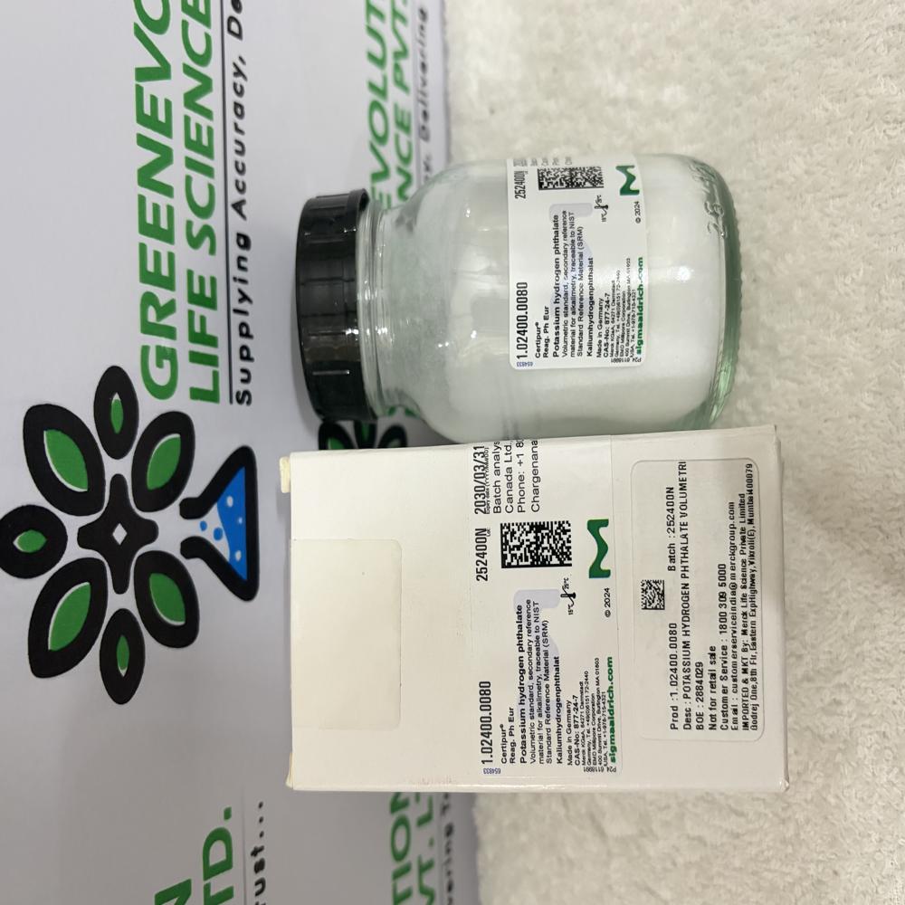 POTASSIUM HYDROGEN PHTHALATE VOLUMETRIC MERCK , 80g