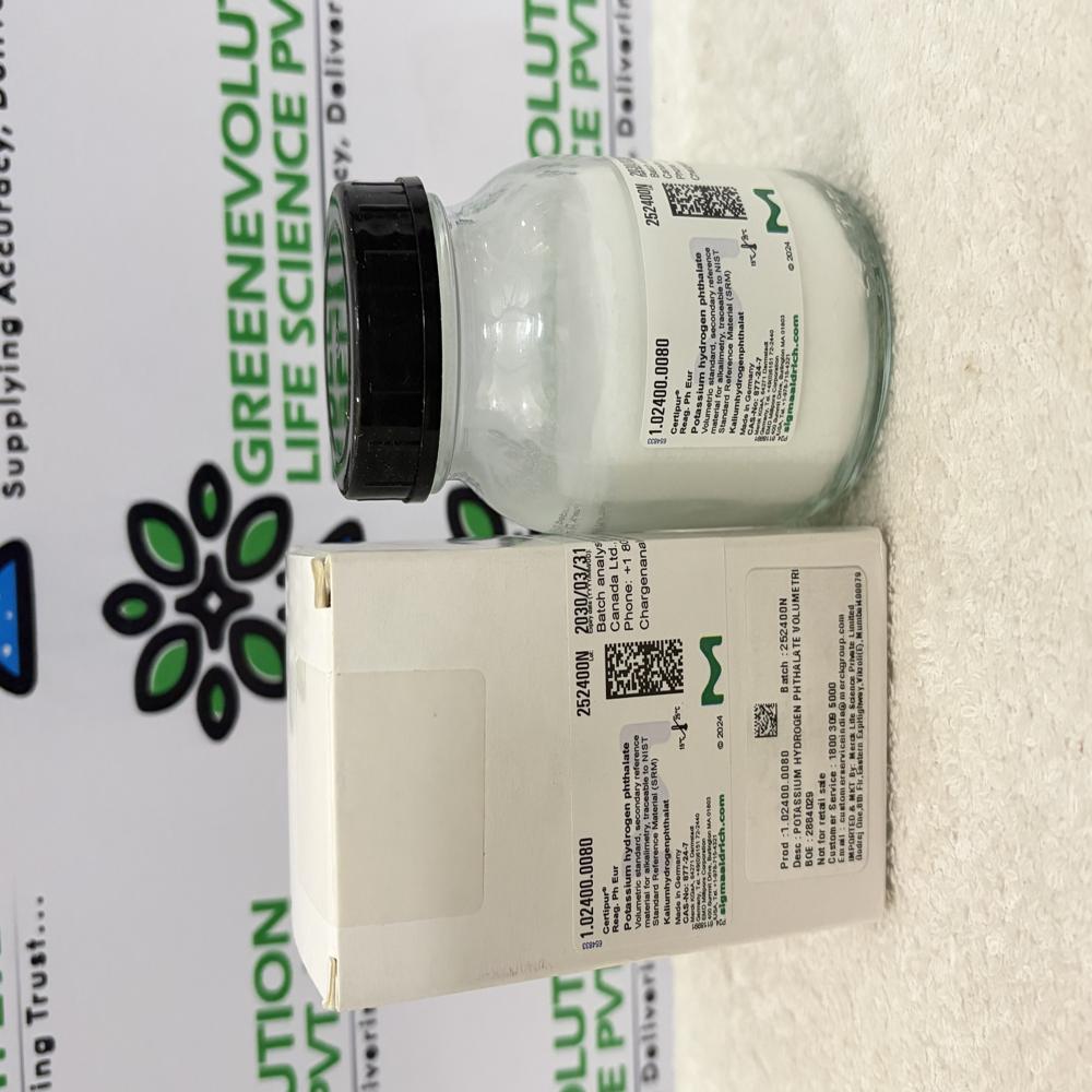 POTASSIUM HYDROGEN PHTHALATE VOLUMETRIC MERCK , 80g