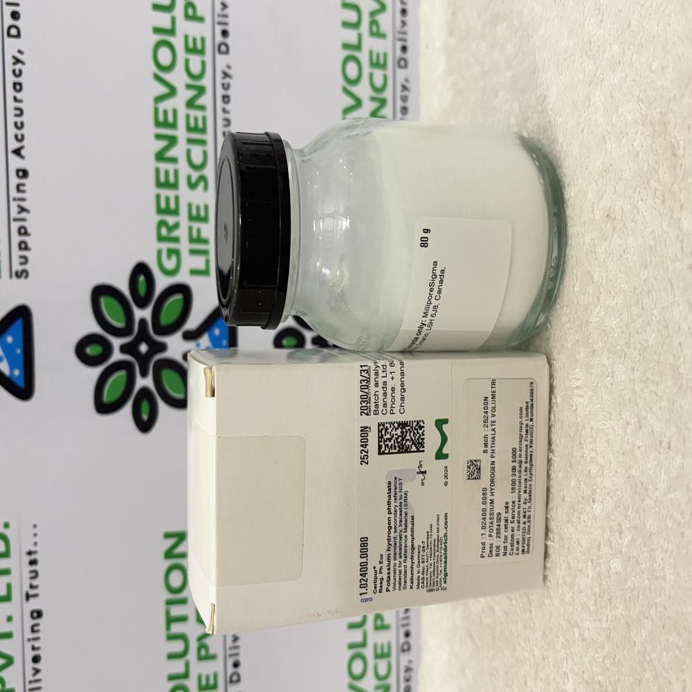 POTASSIUM HYDROGEN PHTHALATE VOLUMETRIC MERCK , 80g