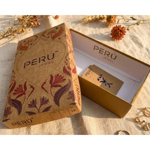 Printed Kraft Packaging Box