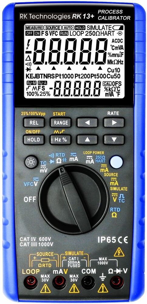 RK 13+ Industrial Process Calibrator