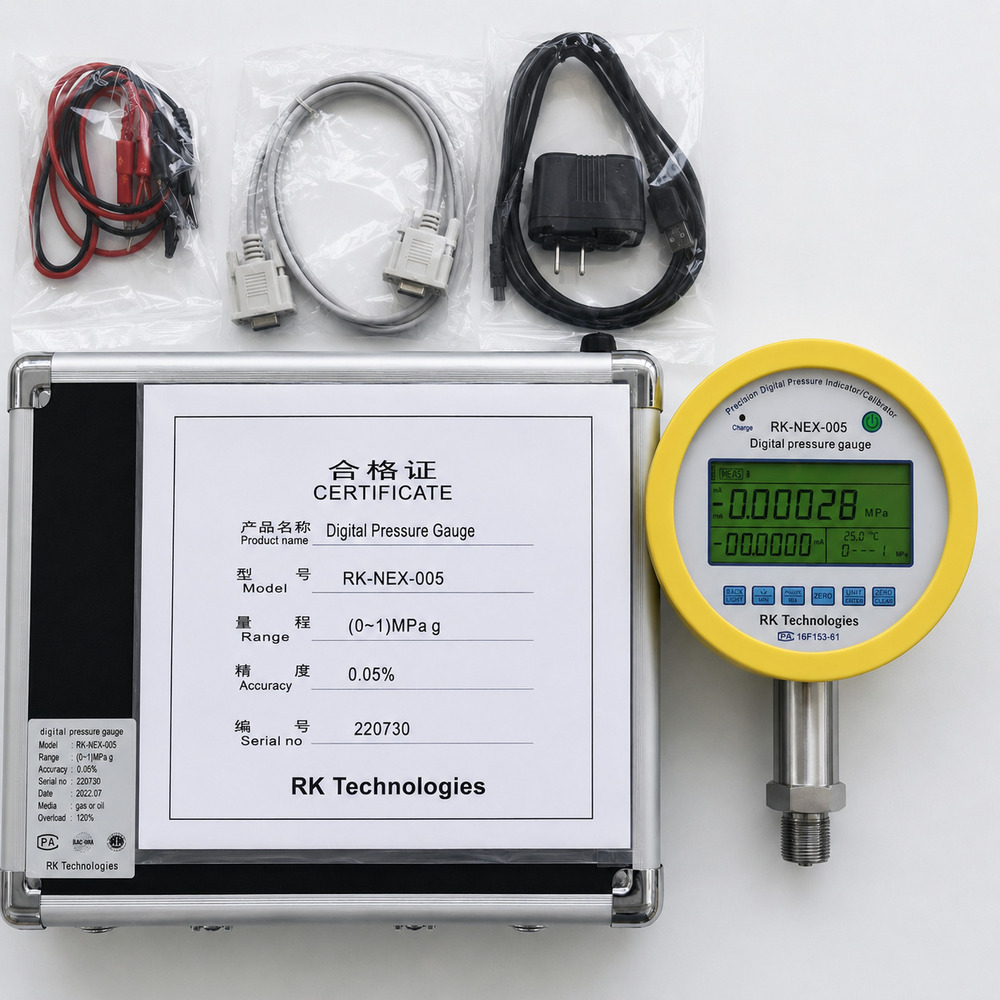 RK-NEX-005 Digital Pressure Gauge