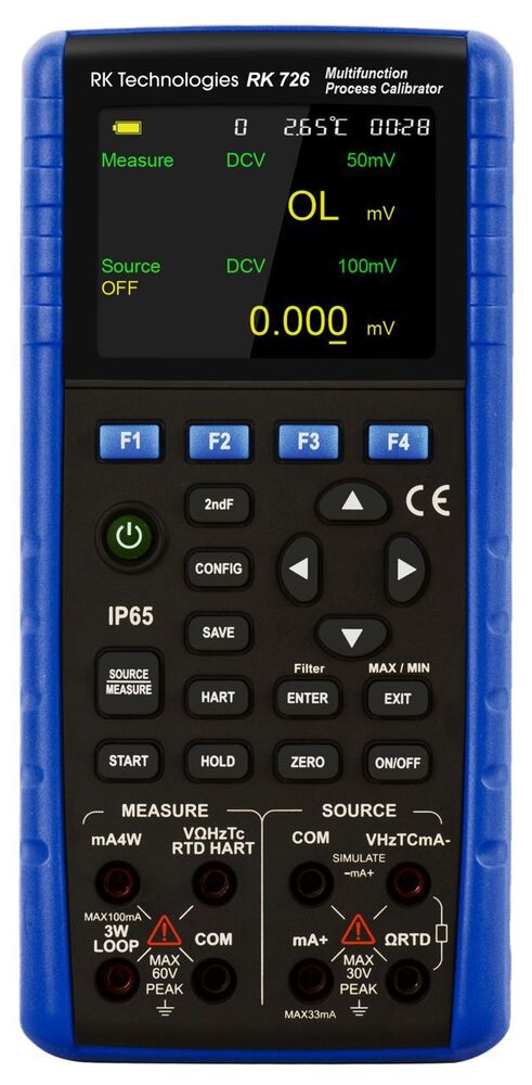RK-726 Multifunction Process Calibrator
