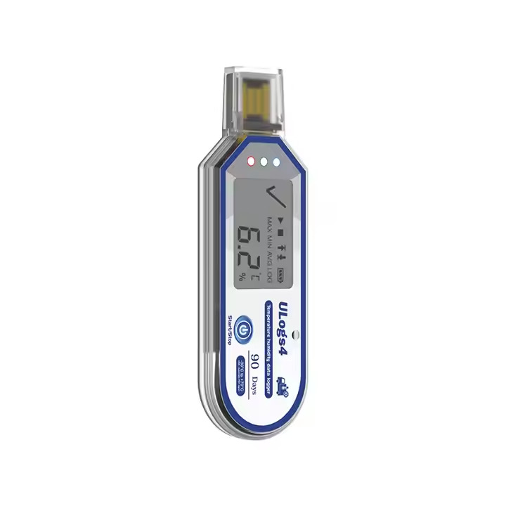 Ulogs4 Temp And Rh Single Time Data Logger With Lcd