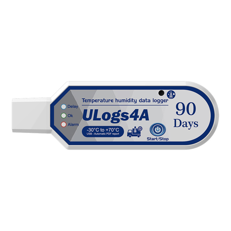 Ulogs4a Temp And Rh Single Used Data Logger