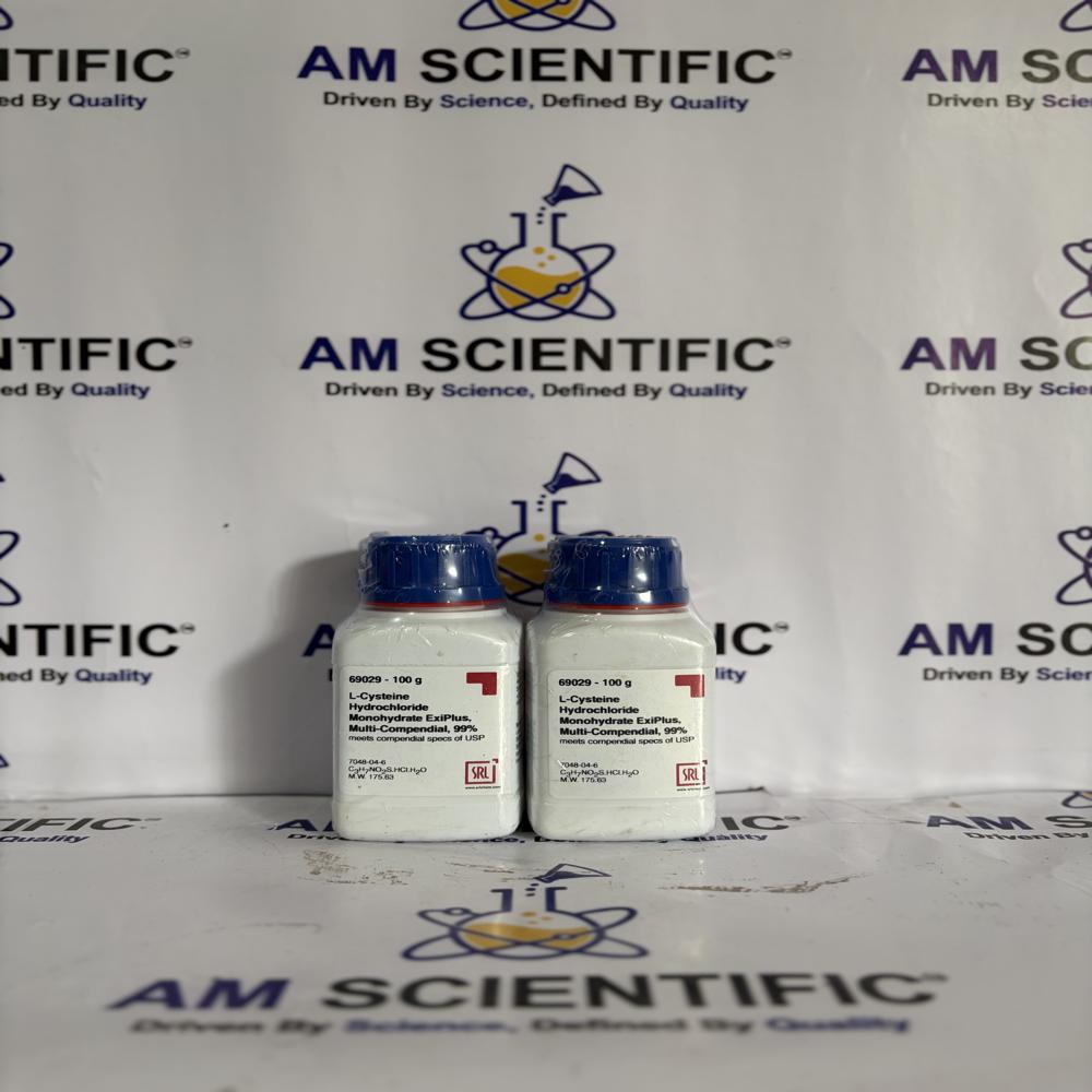 L-Cysteine Hydrochloride Monohydrate ExiPlus Multi-Compendial 99% 100g SRL