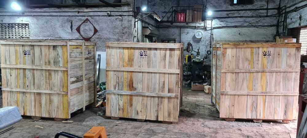 Industrial Wooden Box