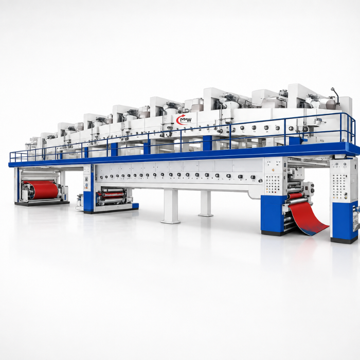 Both Side Colour Paper Coating Machine