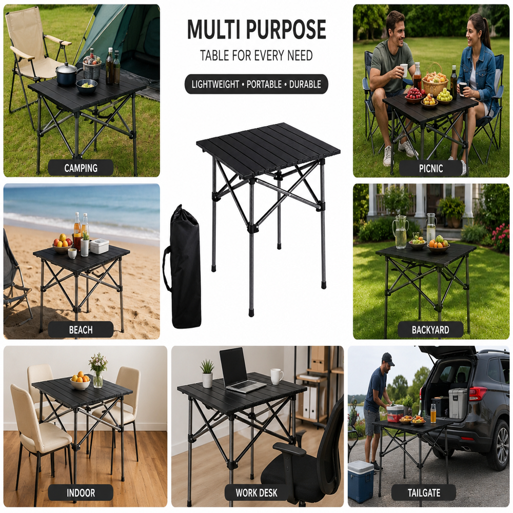 Folding Camping Picnic Table