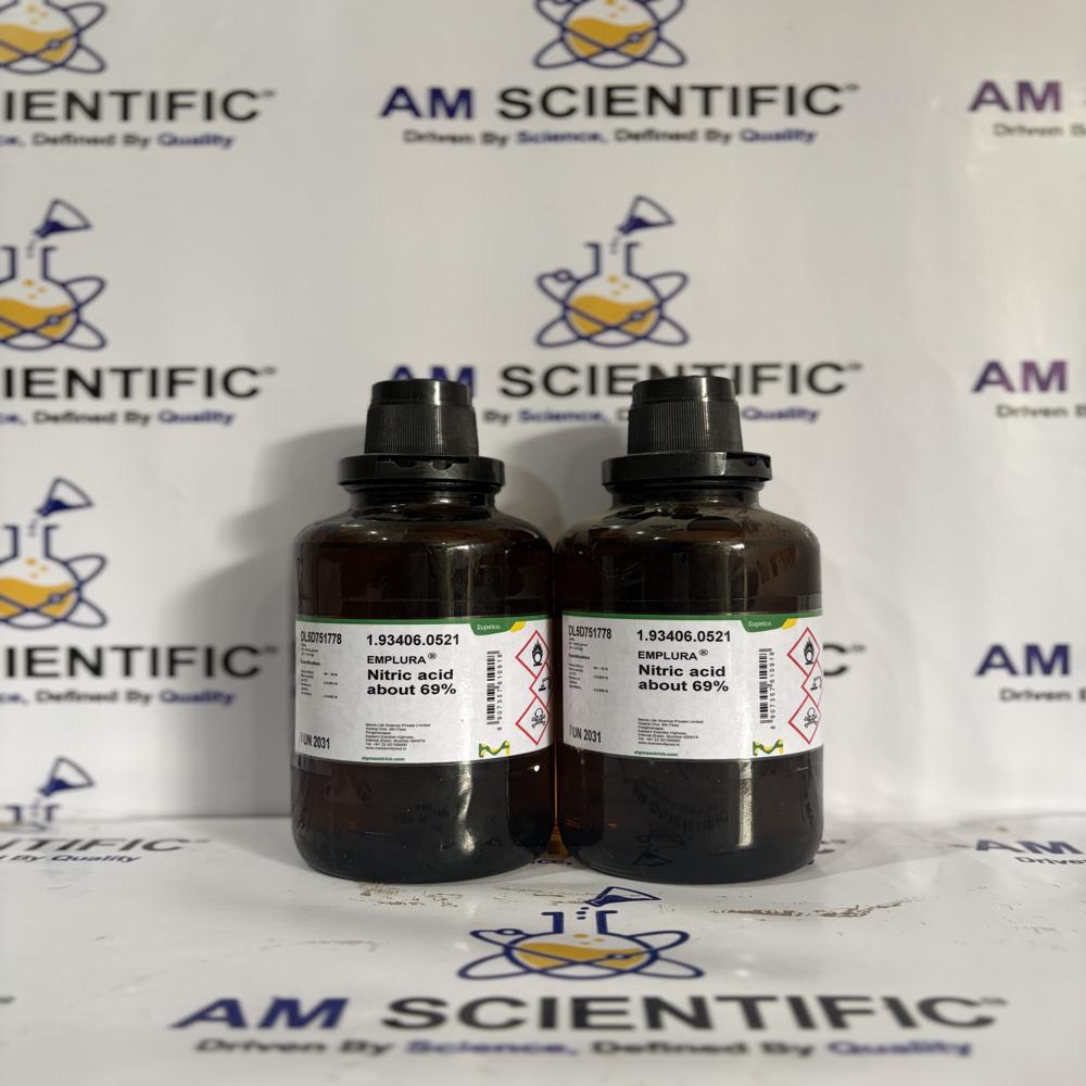  Nitric Acid About 69% EMPLURA 500ml 