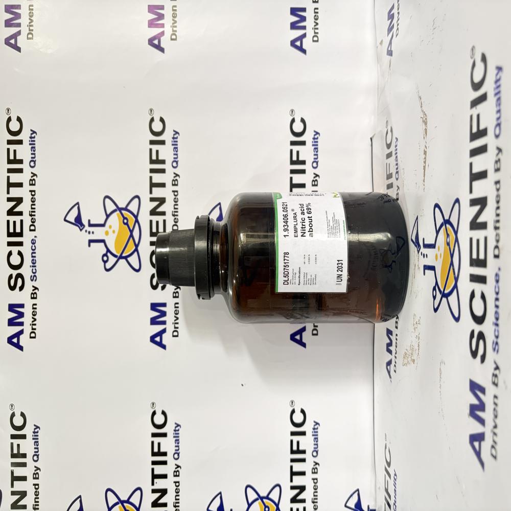  Nitric Acid About 69% EMPLURA 500ml 