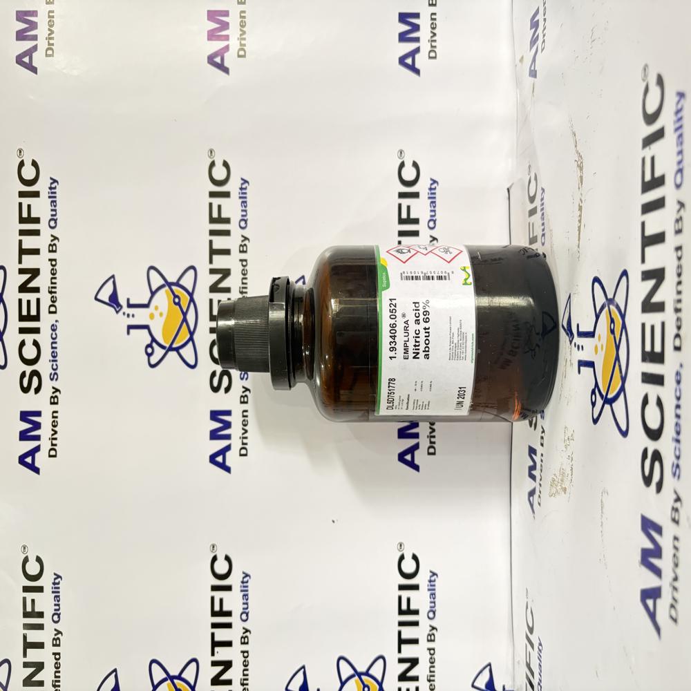  Nitric Acid About 69% EMPLURA 500ml 
