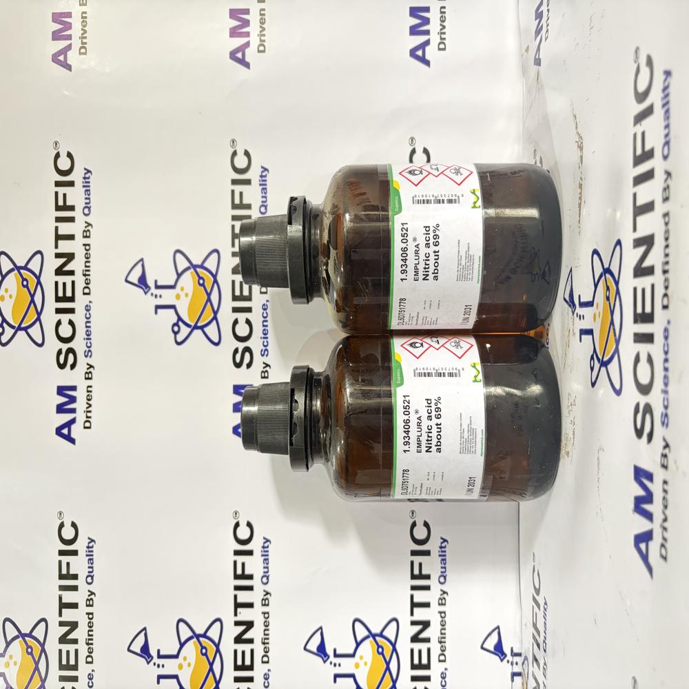  Nitric Acid About 69% EMPLURA 500ml 