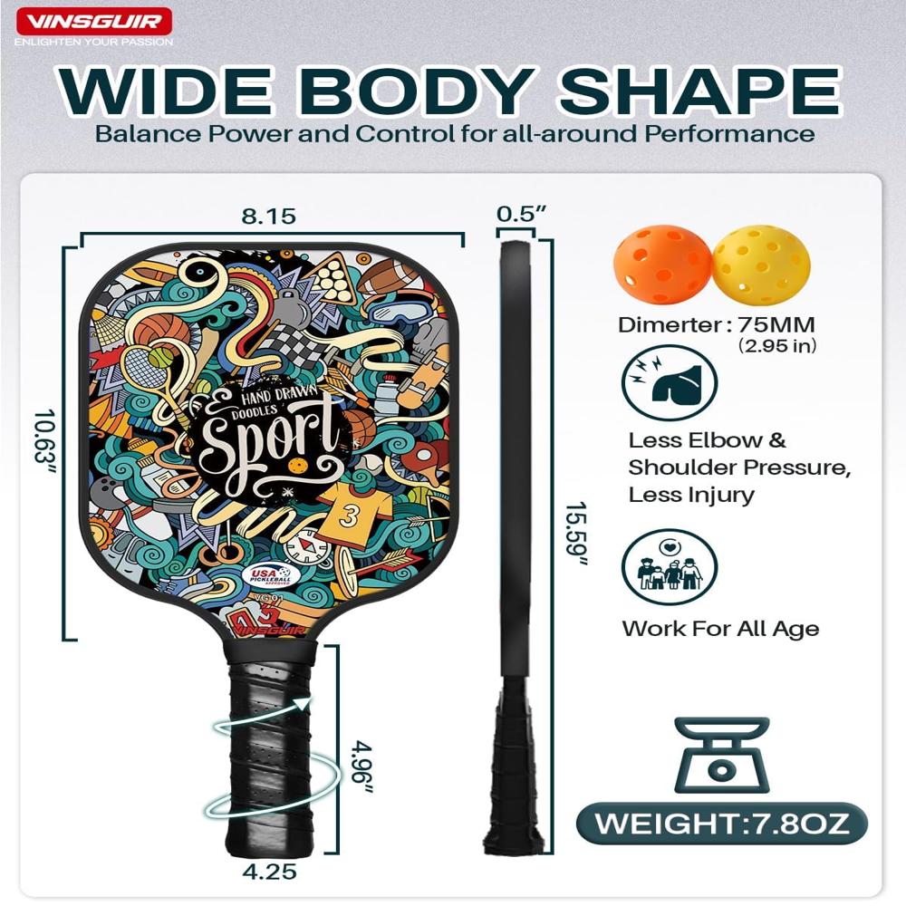 Pickleball Paddle Set