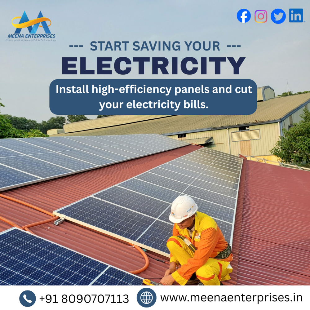Residential Solar Power Plant