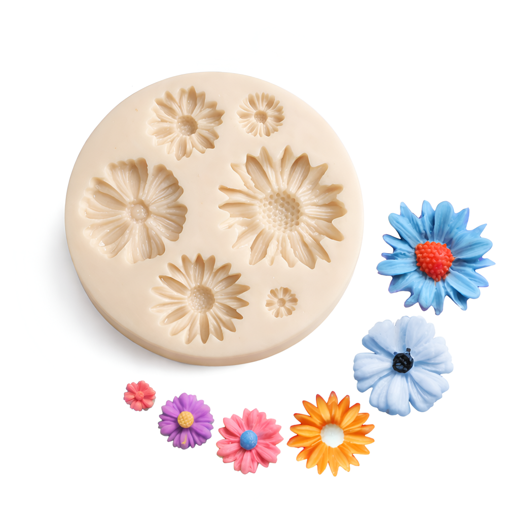 Flower Silicone Candle Mould