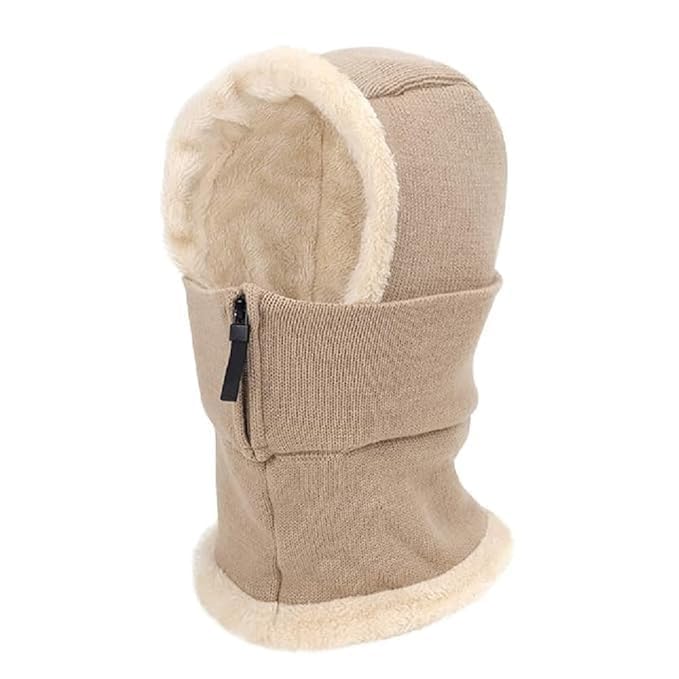 Zipper Winter Cap