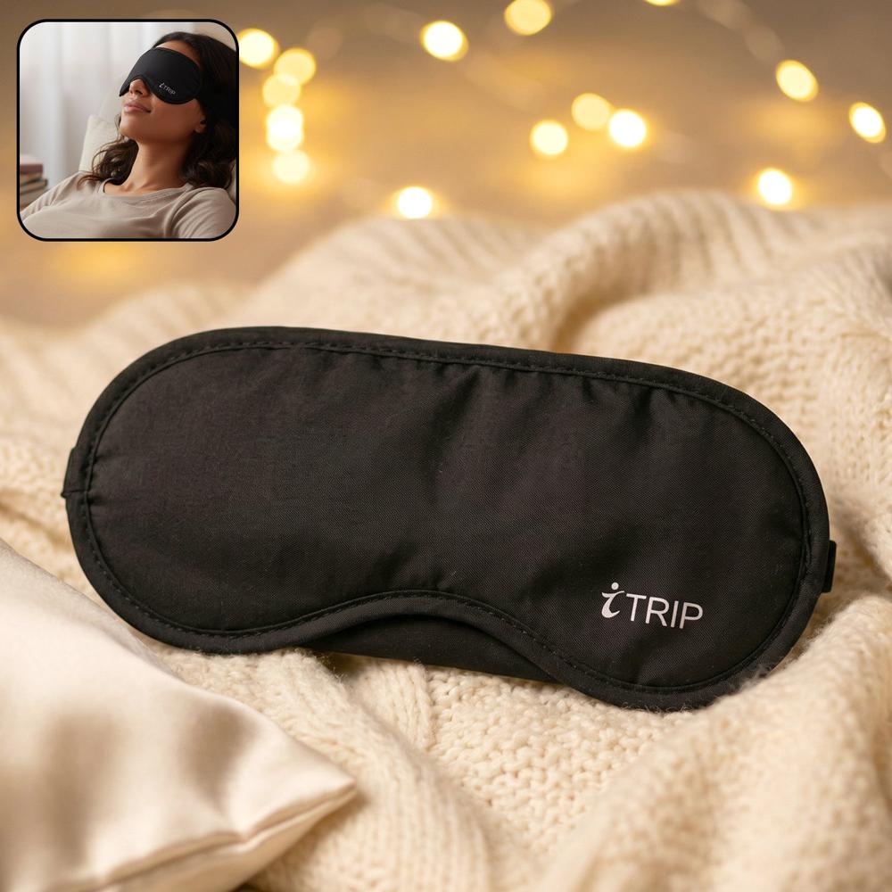 Premium Soft Padded Sleep Eye Mask (1 Pc) - Application: As Per Product Requirement