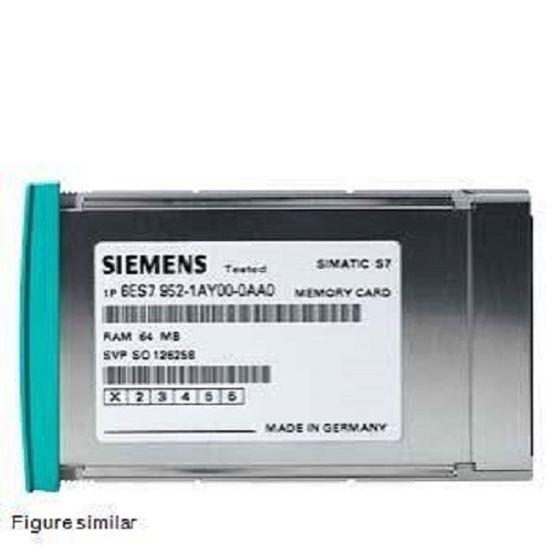 Siemens, Simatic S7-400, 6Es7952-1Ky00-0Aa0, 64 Mbyte Flash Eprom (Long Design), N/A (Passive Memory Submodule), 5 V Dc - Application: S7-400 Advanced Controller Systems